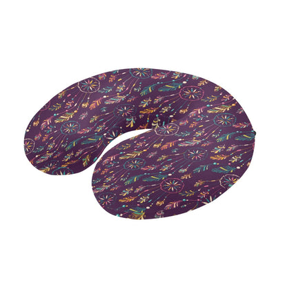 Dream Catcher Boho Design U-Shaped Travel Neck Pillow-JTAMIGO.COM