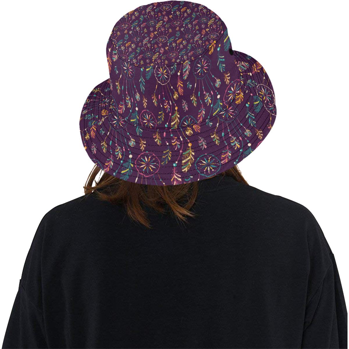 Dream Catcher Boho Design Unisex Bucket Hat