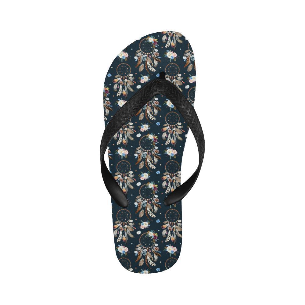 Dream Catcher Boho Floral Style Flip Flops-JTAMIGO.COM