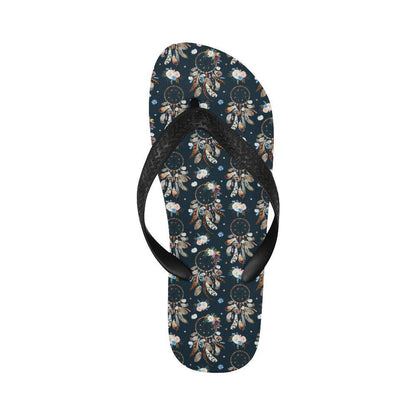 Dream Catcher Boho Floral Style Flip Flops-JTAMIGO.COM