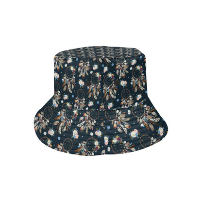 Dream Catcher Boho Floral Style Unisex Bucket Hat