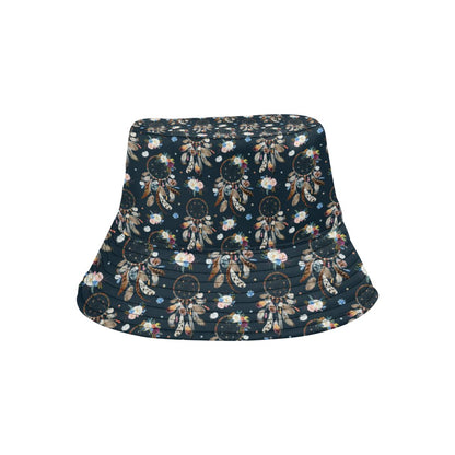 Dream Catcher Boho Floral Style Unisex Bucket Hat