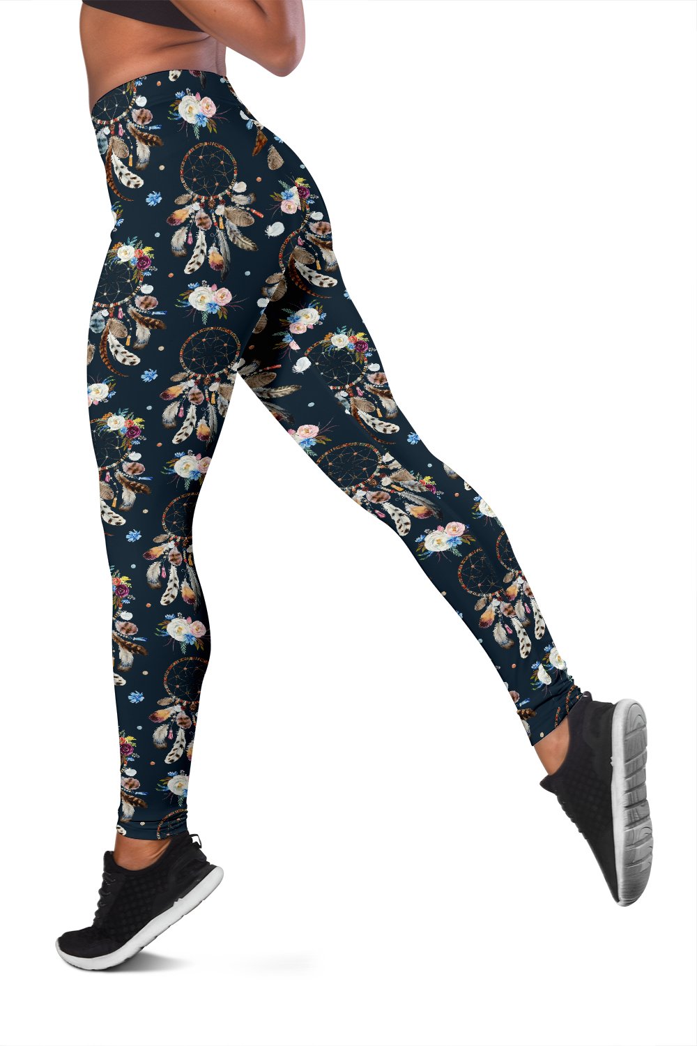 Dream Catcher Boho Floral Style Women Leggings