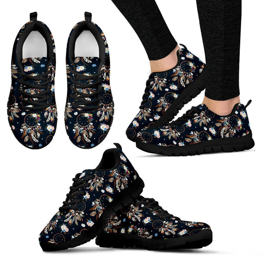 Dream Catcher Boho Floral Style Women Sneakers Shoes