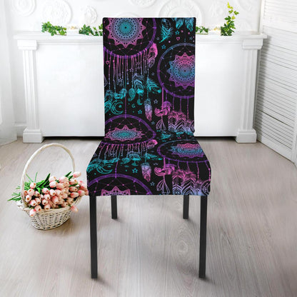 Dream catcher boho mandala Dinning Chair Slipper-JTAMIGO.COM
