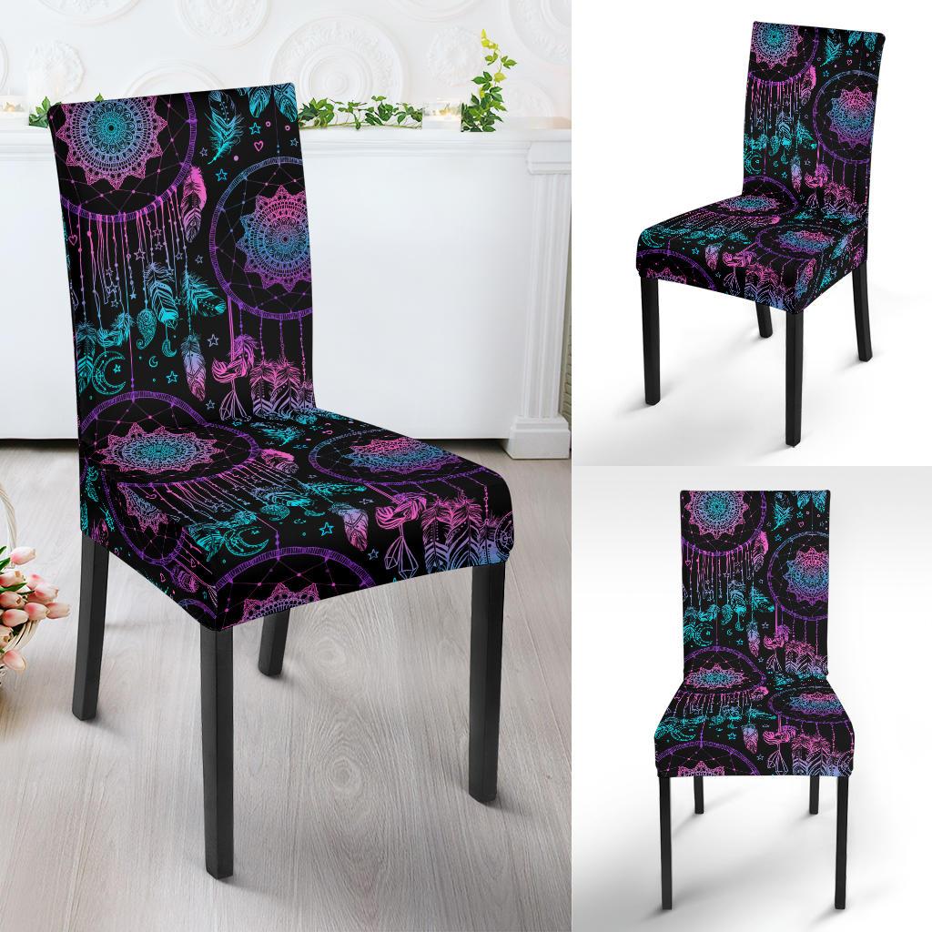 Dream catcher boho mandala Dinning Chair Slipper-JTAMIGO.COM