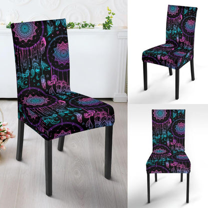 Dream catcher boho mandala Dinning Chair Slipper-JTAMIGO.COM