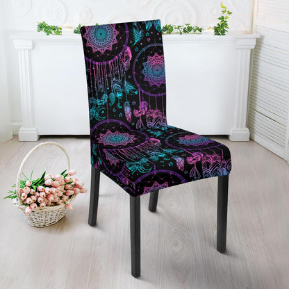 Dream catcher boho mandala Dinning Chair Slipper-JTAMIGO.COM