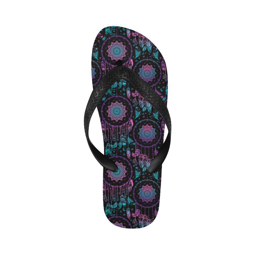 Dream catcher boho mandala Flip Flops-JTAMIGO.COM