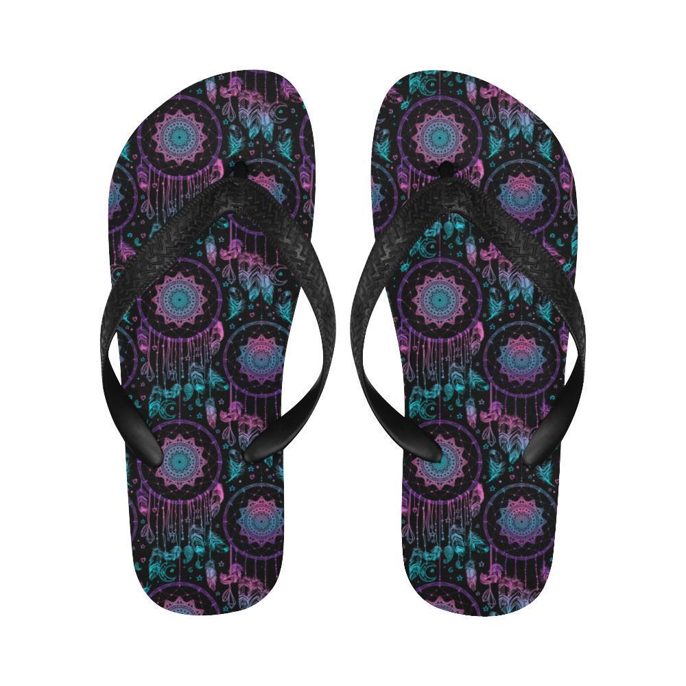 Dream catcher boho mandala Flip Flops-JTAMIGO.COM