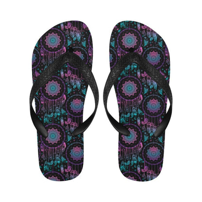 Dream catcher boho mandala Flip Flops-JTAMIGO.COM