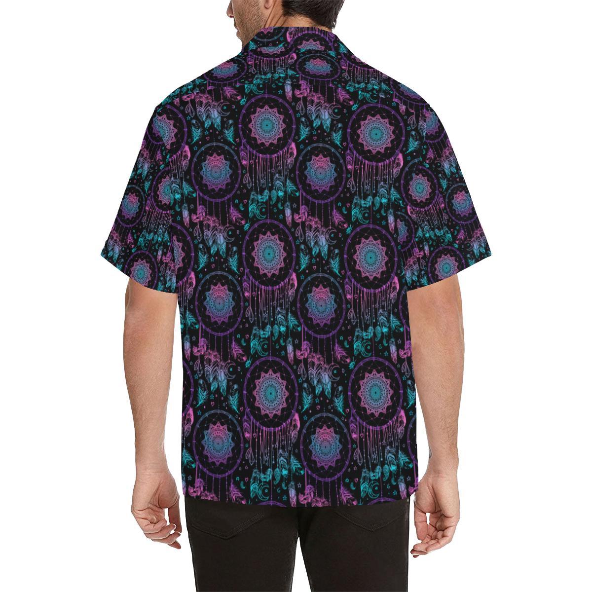Dream catcher boho mandala Men Aloha Hawaiian Shirt