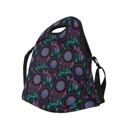 Dream catcher boho mandala Neoprene Lunch Bag (Model 1669)(Large)-JTAMIGO.COM