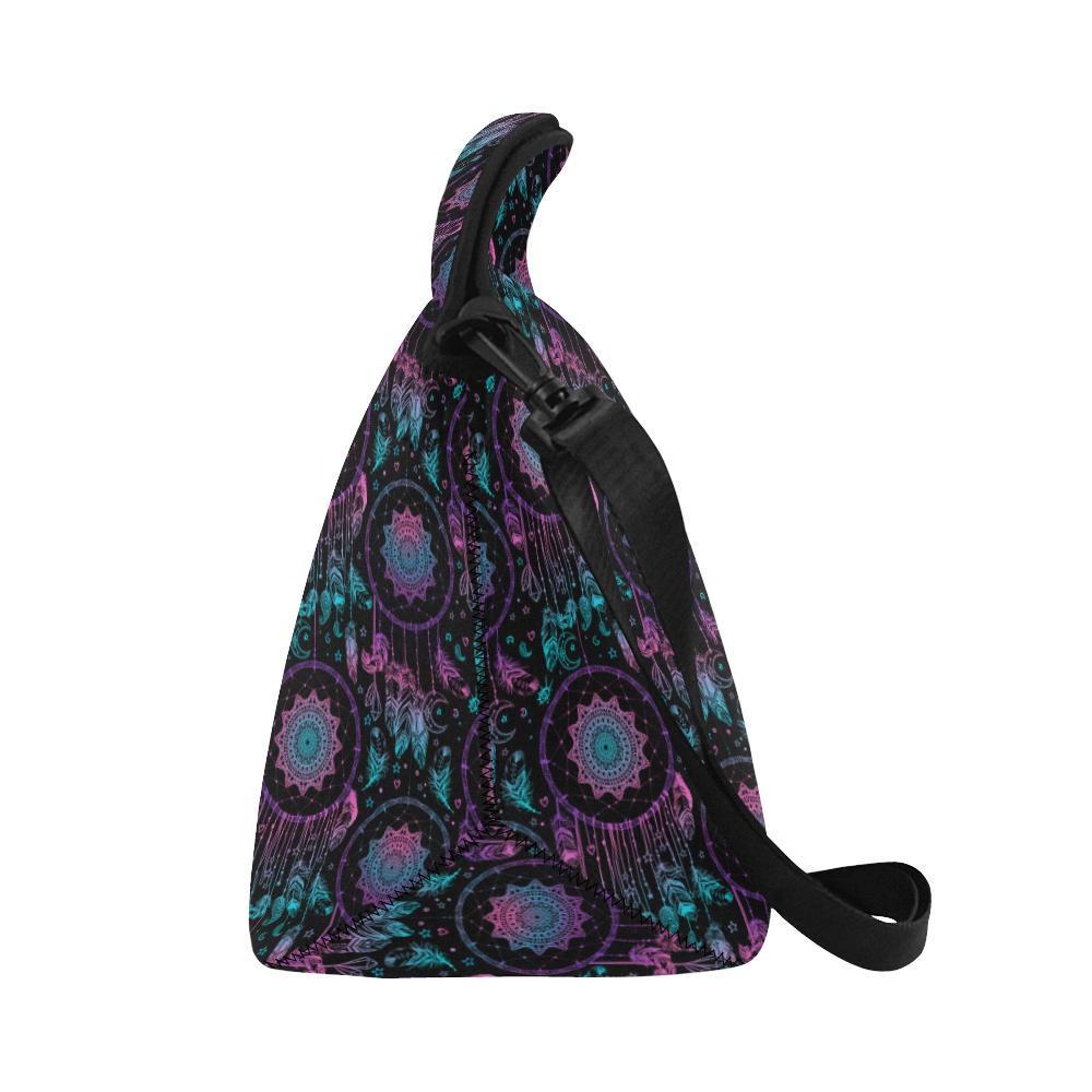Dream catcher boho mandala Neoprene Lunch Bag (Model 1669)(Large)-JTAMIGO.COM