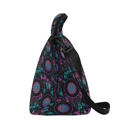 Dream catcher boho mandala Neoprene Lunch Bag (Model 1669)(Large)-JTAMIGO.COM