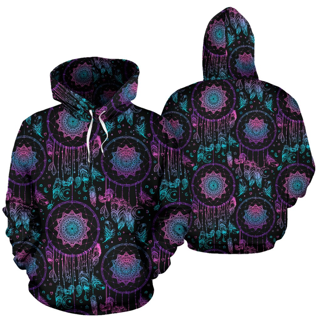 Dream catcher boho mandala Pullover Hoodie
