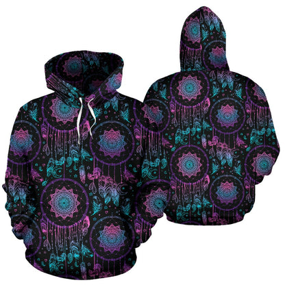 Dream catcher boho mandala Pullover Hoodie