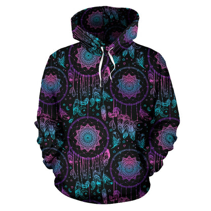 Dream catcher boho mandala Pullover Hoodie