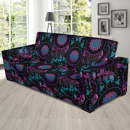 Dream catcher boho mandala Sofa Slipcover-JTAMIGO.COM