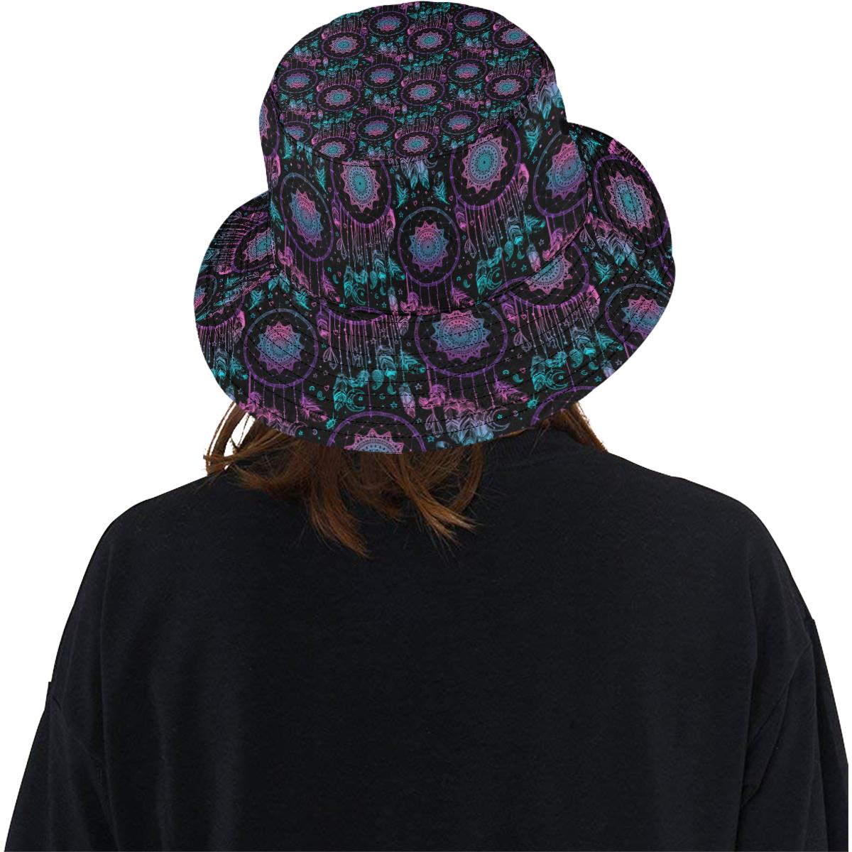 Dream catcher boho mandala Unisex Bucket Hat