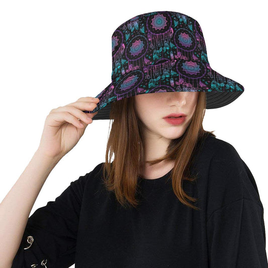Dream catcher boho mandala Unisex Bucket Hat