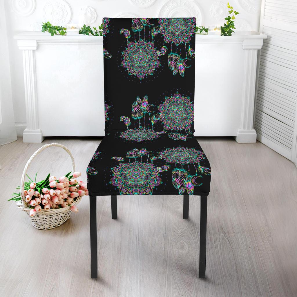 Dream Catcher Colorful Hand Draw Dinning Chair Slipper-JTAMIGO.COM
