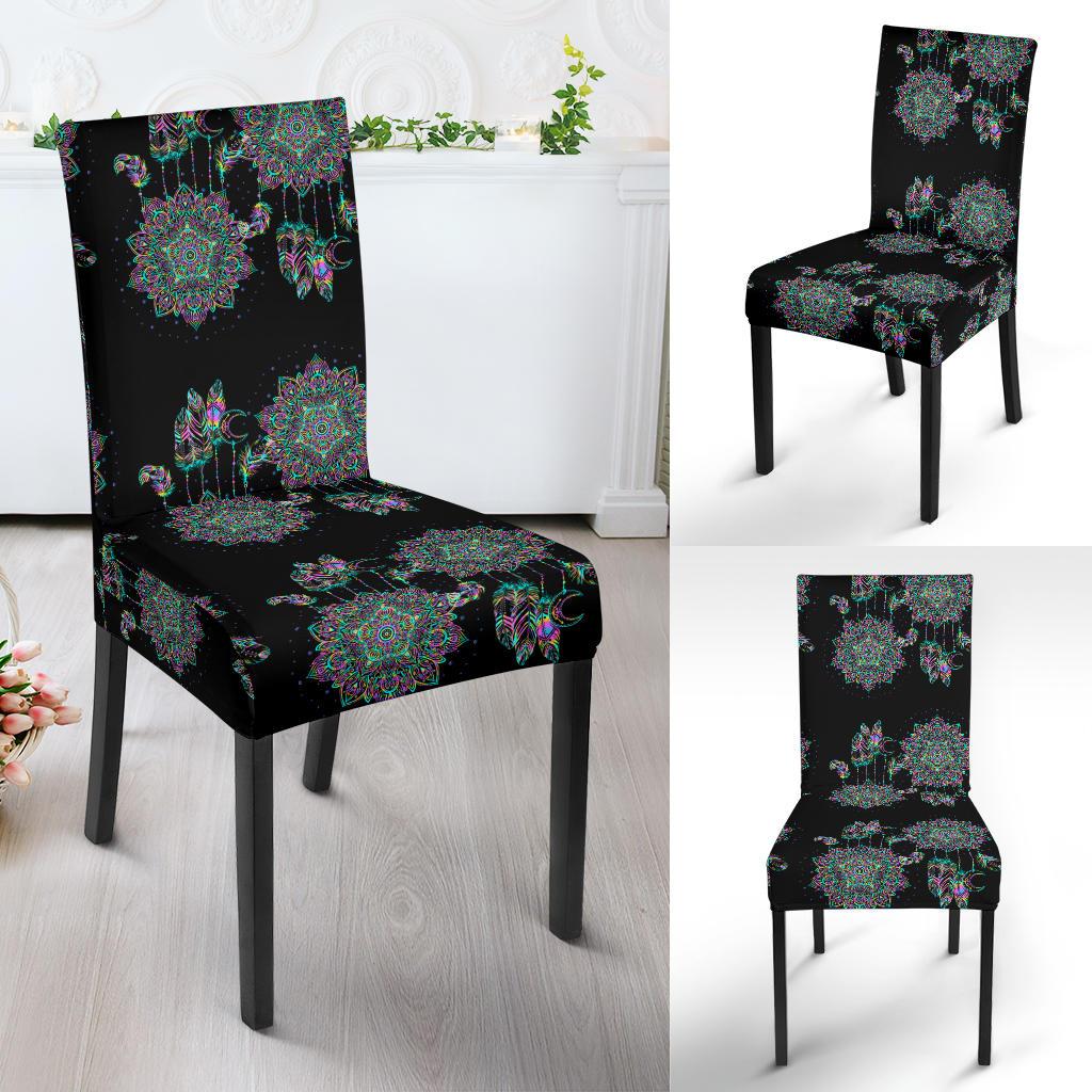 Dream Catcher Colorful Hand Draw Dinning Chair Slipper-JTAMIGO.COM