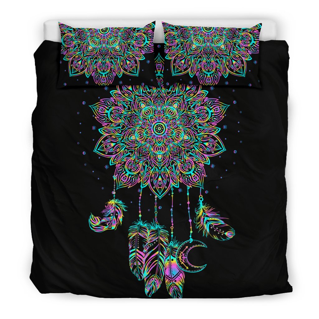 Dream Catcher Colorful Hand Draw Duvet Cover Bedding Set