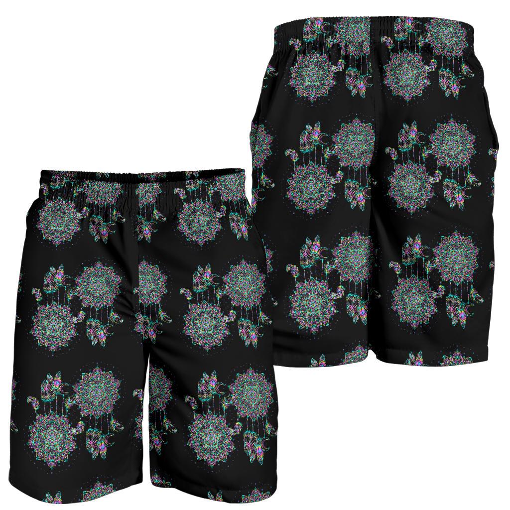 Dream Catcher Colorful Hand Draw Mens Shorts-JTAMIGO.COM