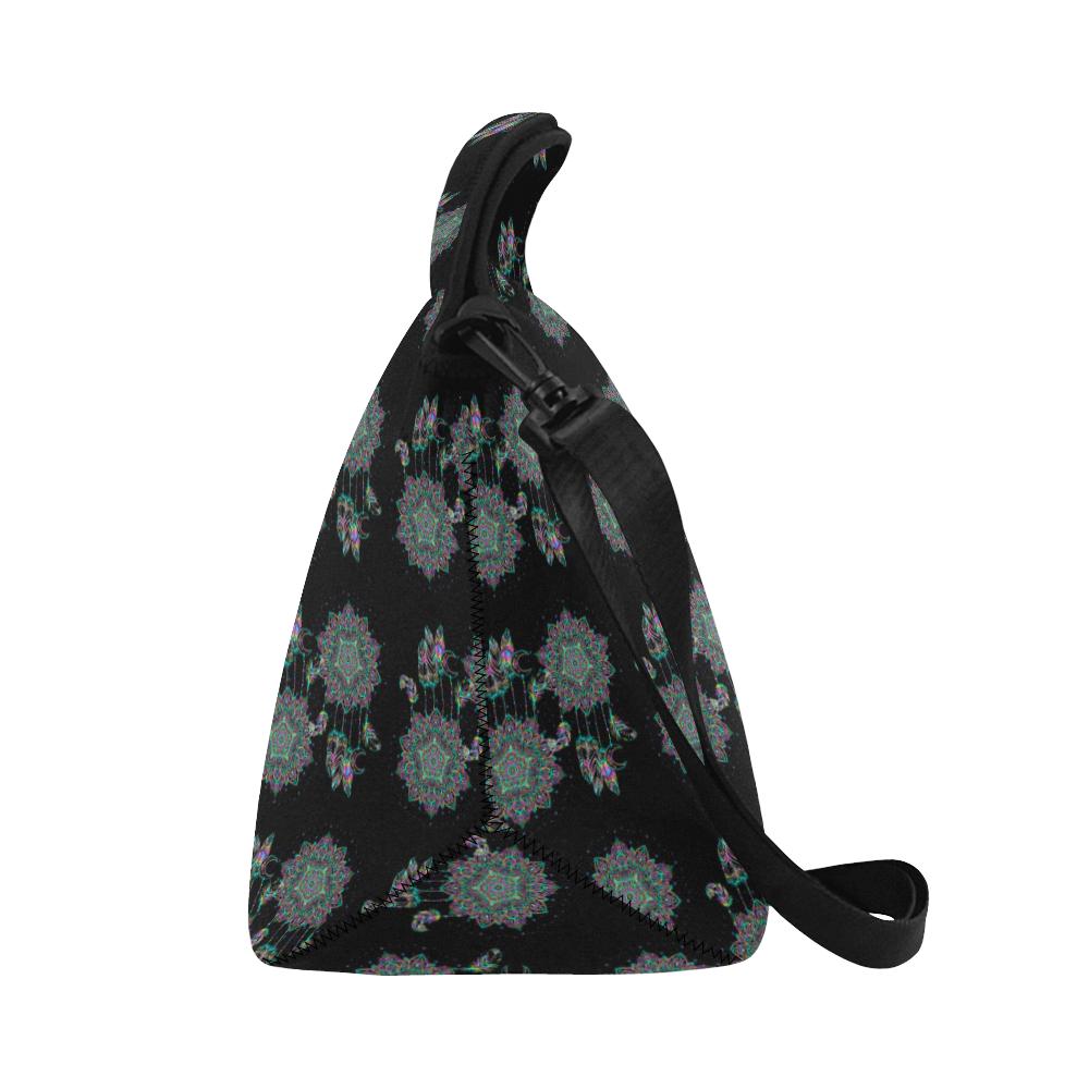 Dream Catcher Colorful Hand Draw Neoprene Lunch Bag (Model 1669)(Large)-JTAMIGO.COM