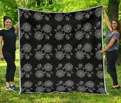 Dream Catcher Colorful Hand Draw Premium Quilt-JTAMIGO.COM