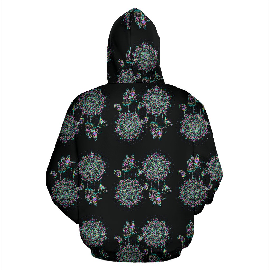 Dream Catcher Colorful Hand Draw Pullover Hoodie