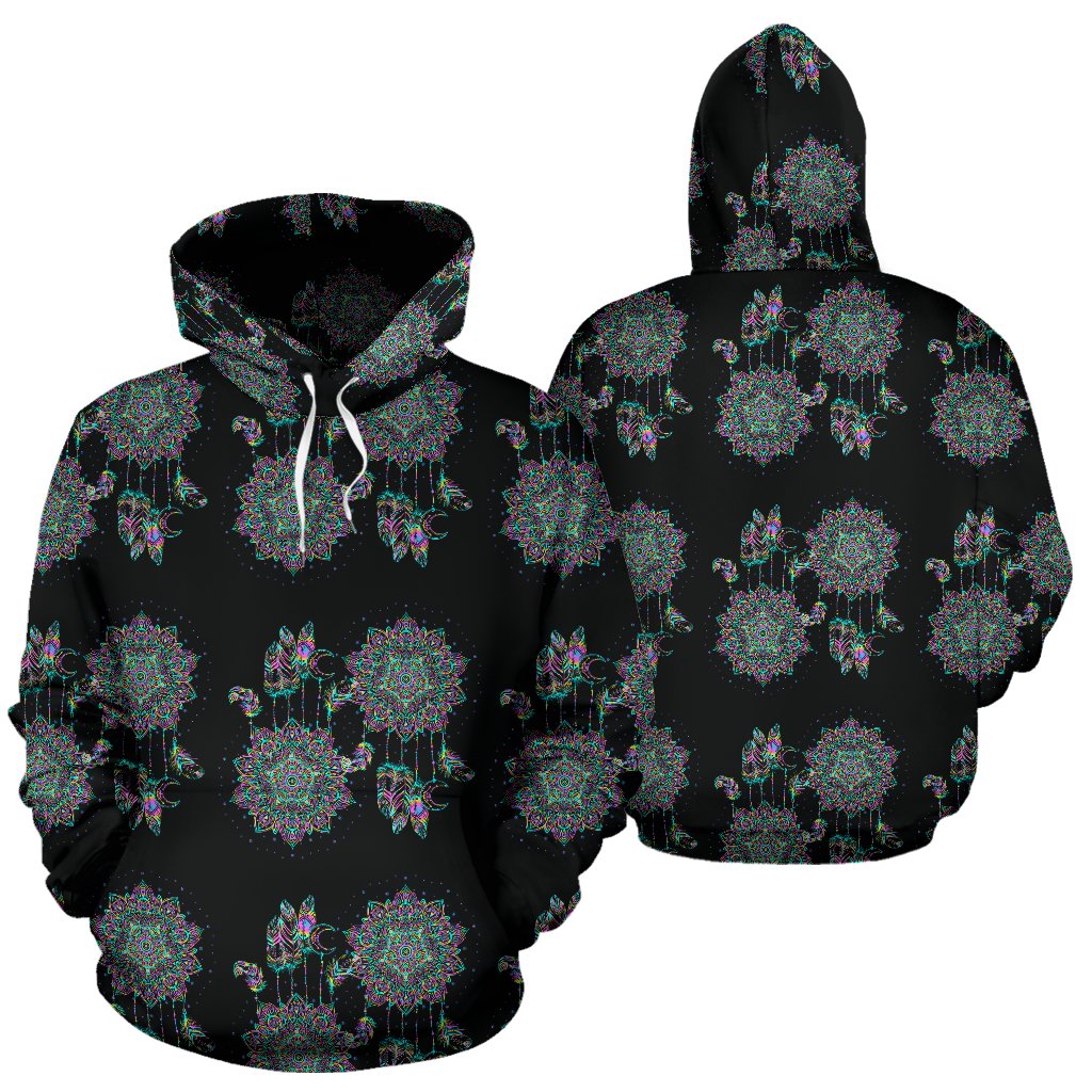 Dream Catcher Colorful Hand Draw Pullover Hoodie
