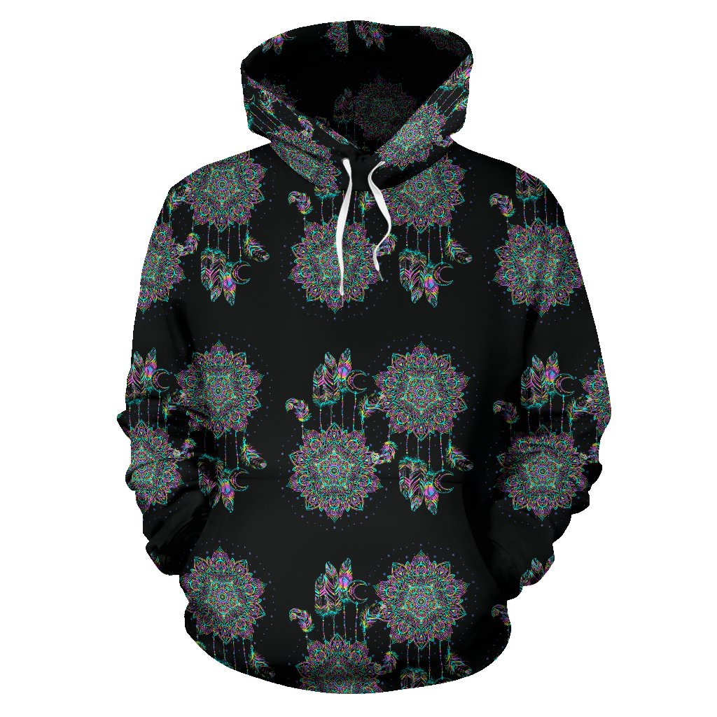 Dream Catcher Colorful Hand Draw Pullover Hoodie