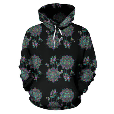 Dream Catcher Colorful Hand Draw Pullover Hoodie