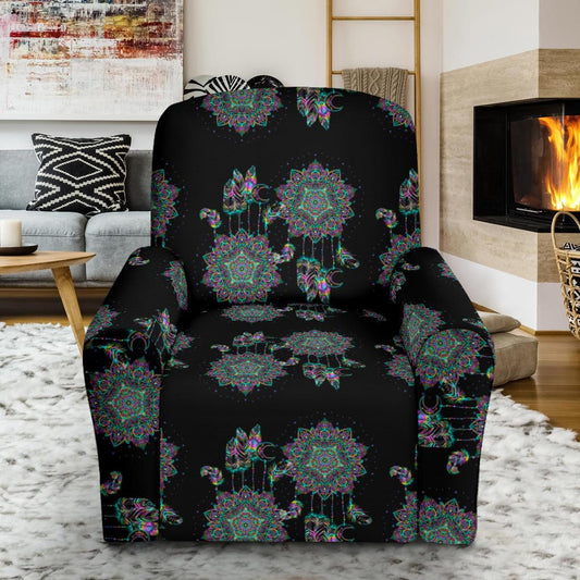 Dream Catcher Colorful Hand Draw Single Sofa Slipcover -JTAMIGO.COM