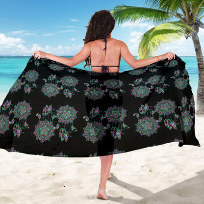 Dream Catcher Colorful Hand Draw Sarong Pareo Wrap