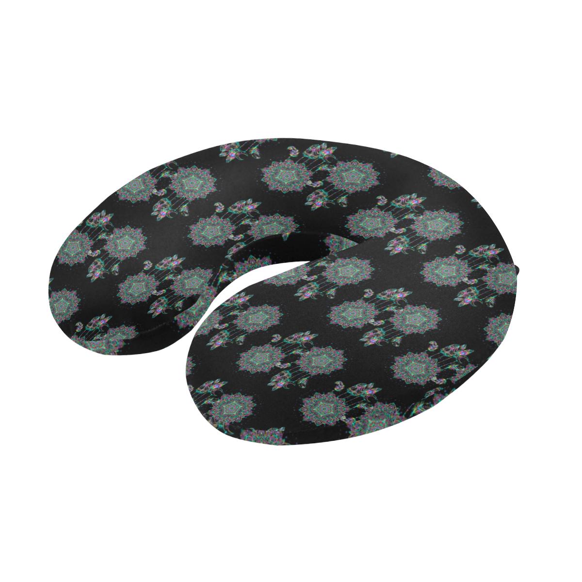 Dream Catcher Colorful Hand Draw U-Shaped Travel Neck Pillow-JTAMIGO.COM