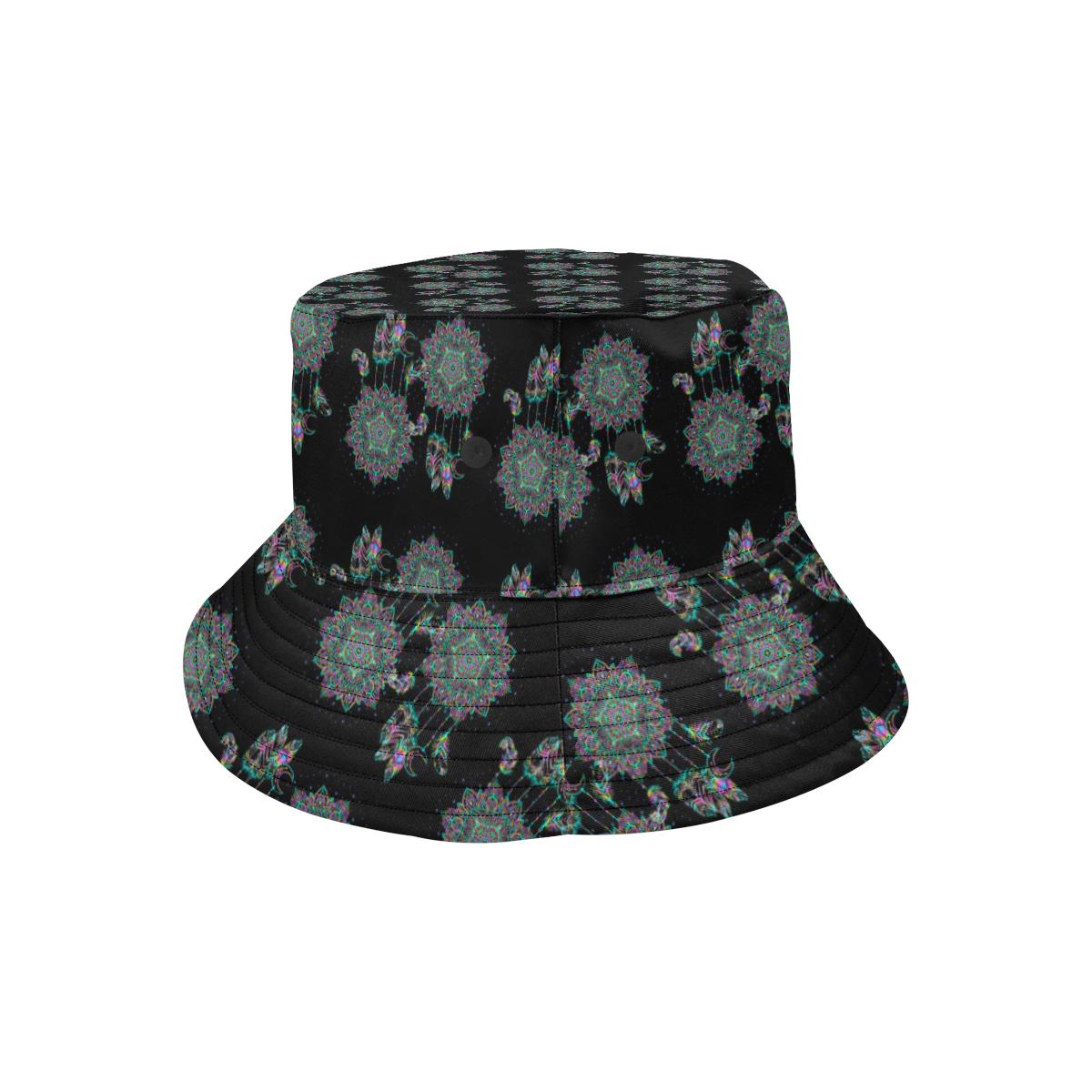 Dream Catcher Colorful Hand Draw Unisex Bucket Hat