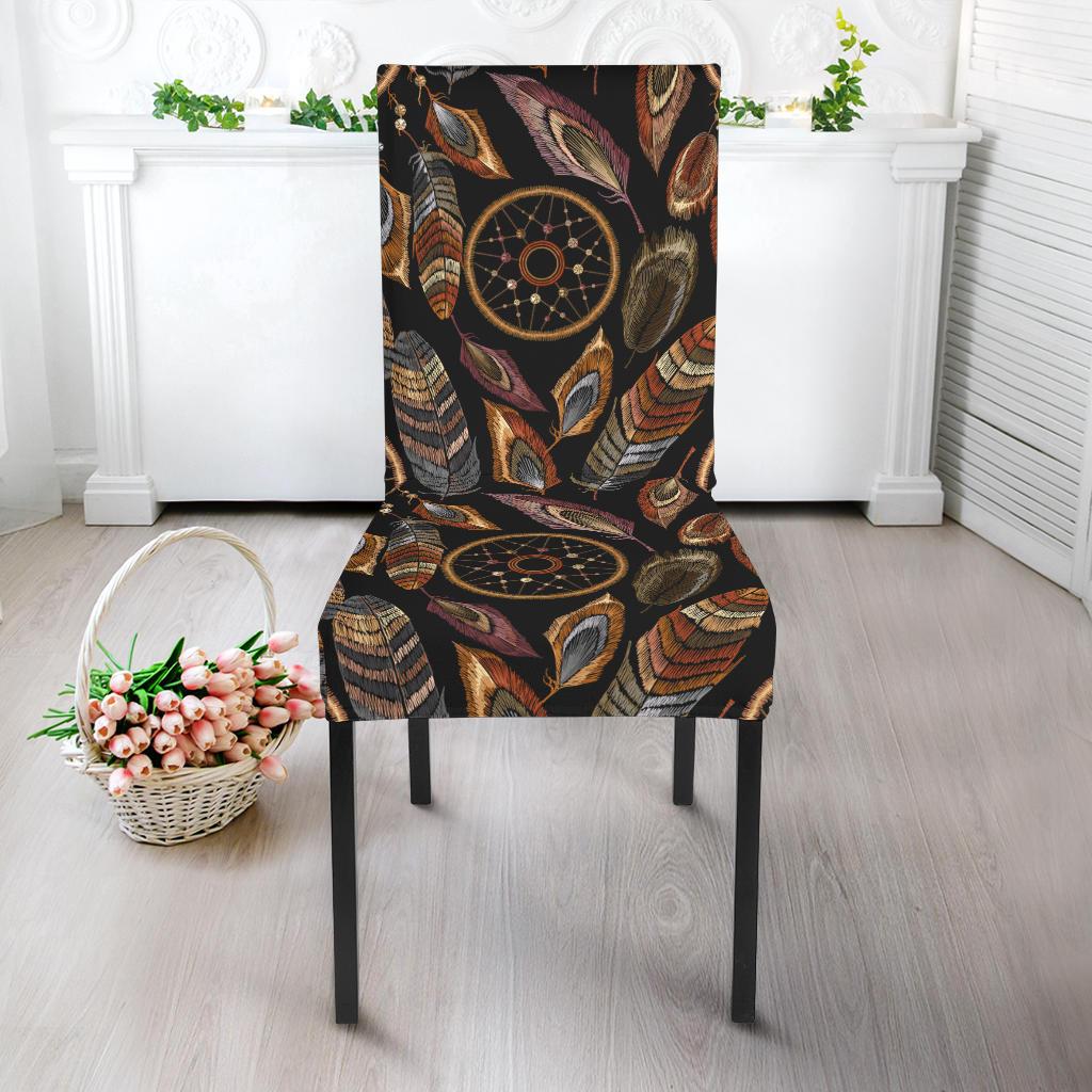 Dream catcher embroidered style Dinning Chair Slipper-JTAMIGO.COM