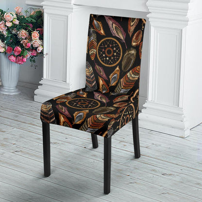 Dream catcher embroidered style Dinning Chair Slipper-JTAMIGO.COM