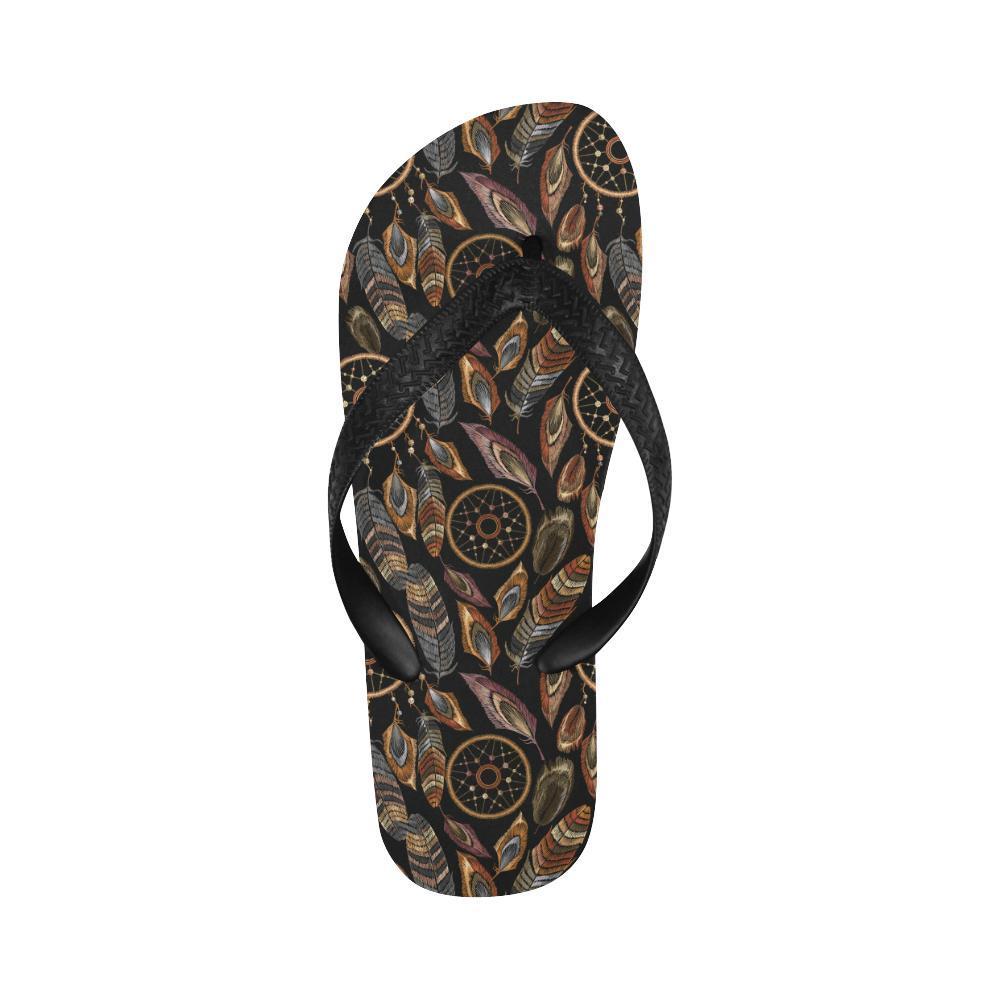 Dream catcher embroidered style Flip Flops-JTAMIGO.COM