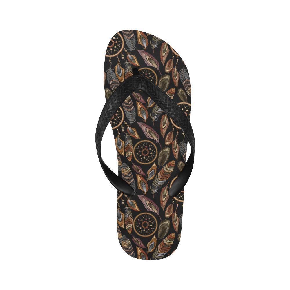 Dream catcher embroidered style Flip Flops-JTAMIGO.COM