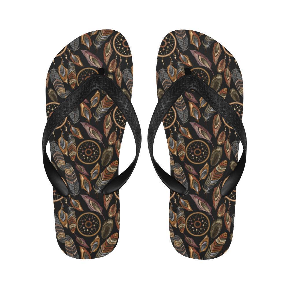Dream catcher embroidered style Flip Flops-JTAMIGO.COM