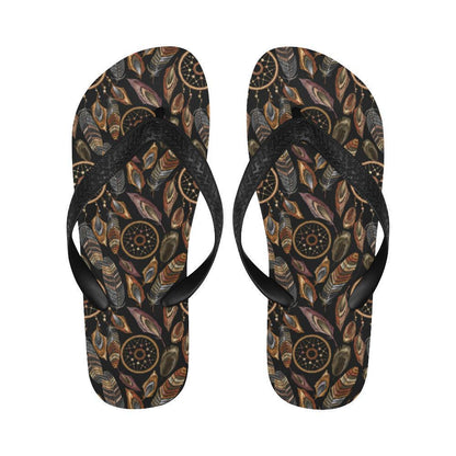 Dream catcher embroidered style Flip Flops-JTAMIGO.COM