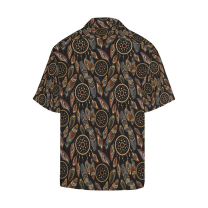 Dream catcher embroidered style Men Aloha Hawaiian Shirt