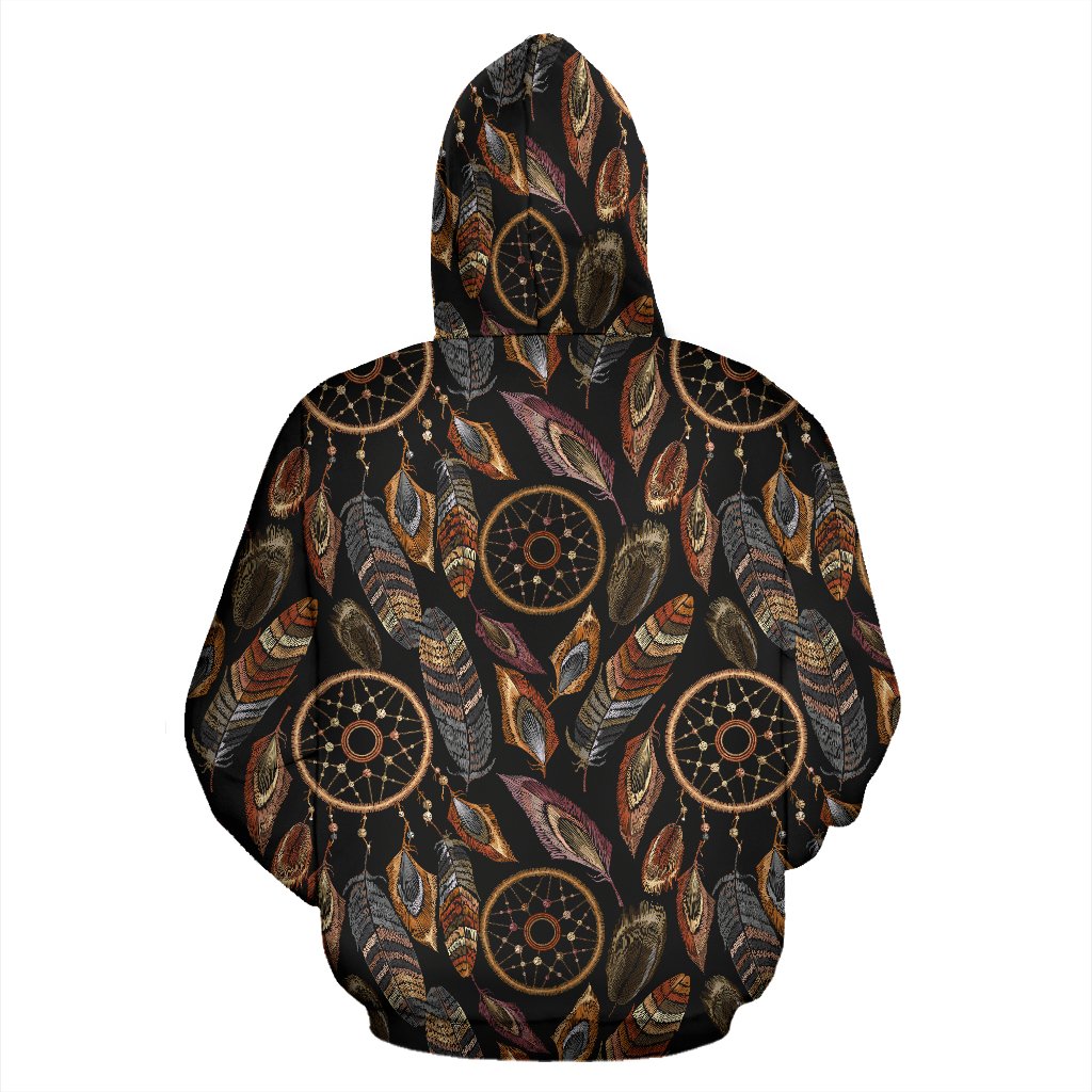 Dream catcher embroidered style Pullover Hoodie