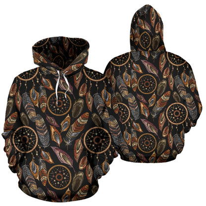 Dream catcher embroidered style Pullover Hoodie