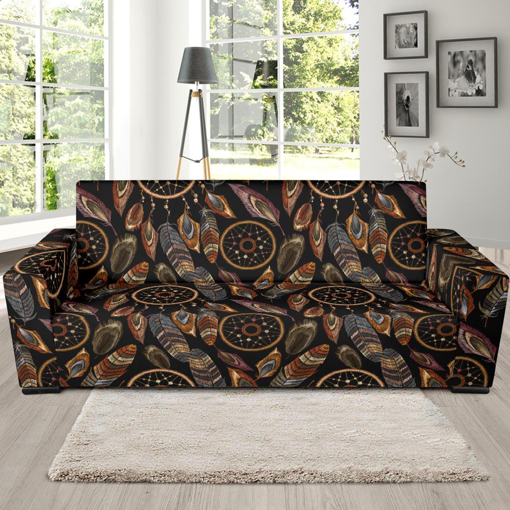 Dream catcher embroidered style Sofa Slipcover-JTAMIGO.COM