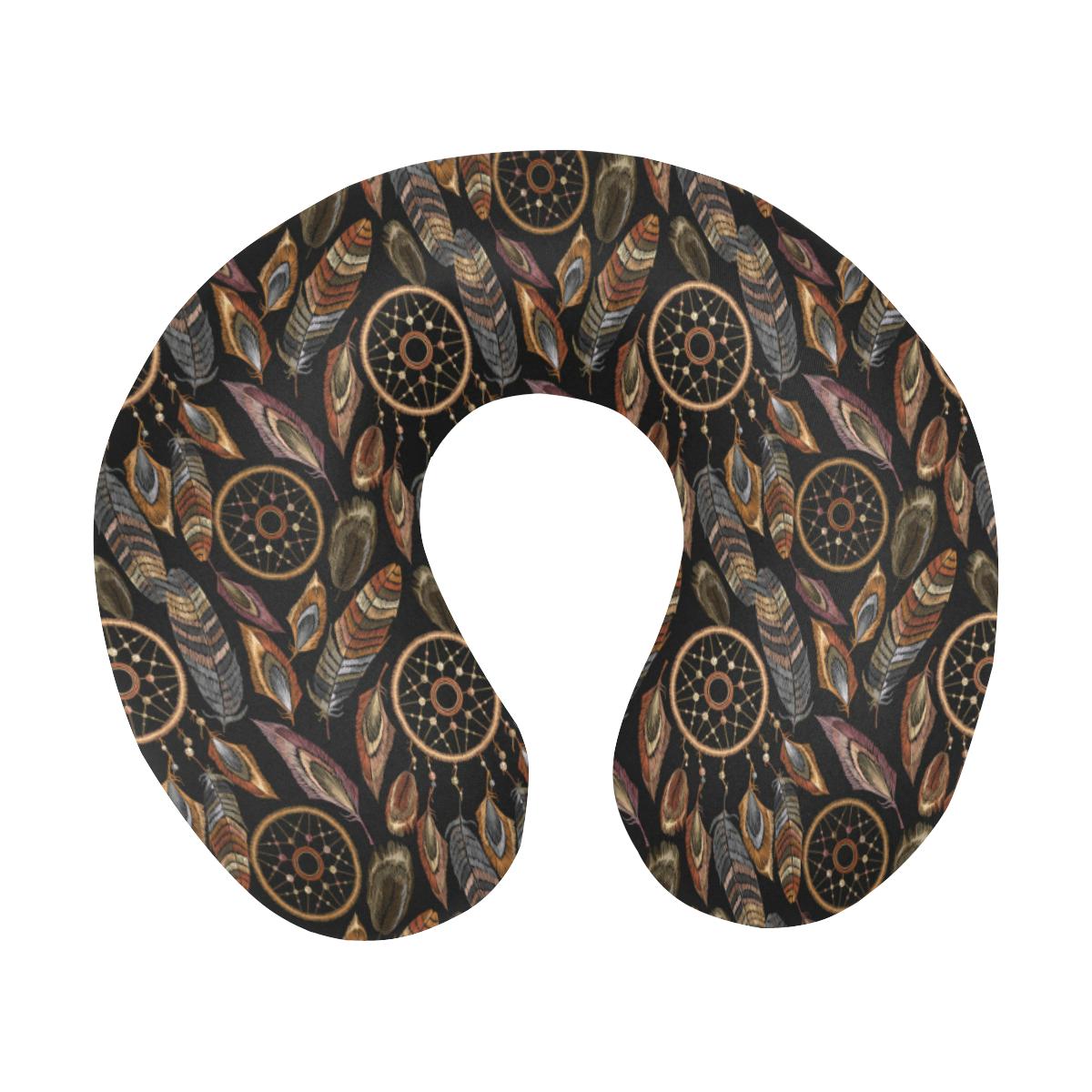 Dream catcher embroidered style U-Shaped Travel Neck Pillow-JTAMIGO.COM